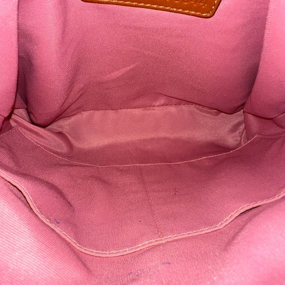 Coach Pink Designer Crossbody/Shoulder Bag - Picture 6 of 8